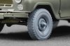 ScaleX WM 35007S UAZ 469 Sagged wheel set (for Trumpeter) 1/35